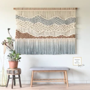 Macramé wall